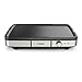 Tefal Maxi Plancha Elektro-Tischgrill CB690D, Extra groß, Antihaft Teppanyaki Platte, Leichte Reinigung, Innen und außen nutzbar, Inkl. abnehmbarem Windschutz + Spatel, 2300W, Schwarz/Silber