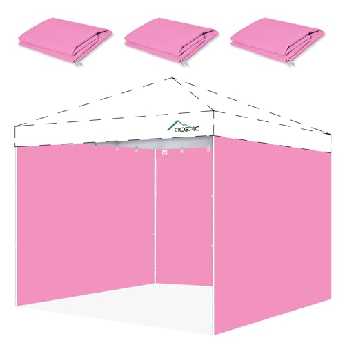 Acepic 10x10ft Sidewalls for 10x10 Pop Up Canopy Frame...