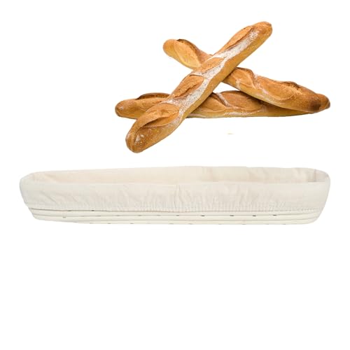 Brotgärschüssel – 25,4 cm Rattankorb, natürliche Backschüssel, mühelose Teigübertragung, waschbarer Stoffeinsatz, kulinarische Körbe für Urlaub, Küche, Hobbyisten, Kochen, Studenten, Enthusiasten