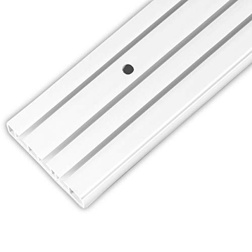 Bestlivings Vorhangschiene, Gardinenschiene 3 Lauf in 120 cm,...