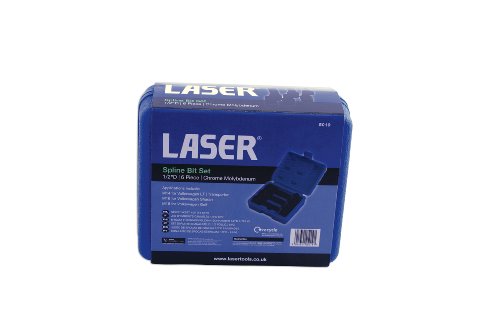 Laser 5019 Spline Bit Set - 6pc, Variety pack - Image 2