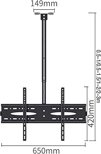 Support TV orientable pour supprimer les reflets sur écran 40 à 70 pouces