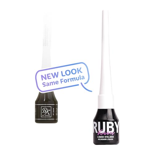 Ruby Kisses LE04 Classic Liquid Eyeliner, Smudgeproof Long Lasting Eye Makeup With Felt-Tip Applicator thumb #1