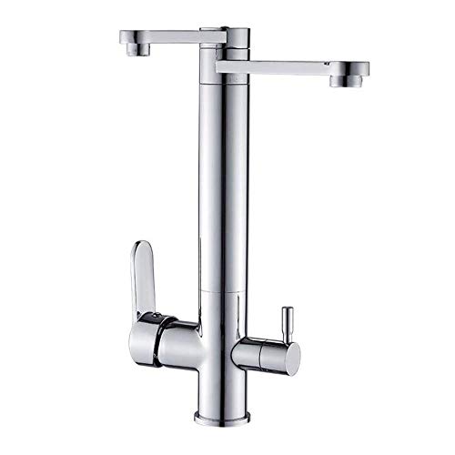 Robinet mitigeur laiton chrome haute qualite pour systemes de filtre eau