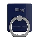 AAUXX iRing Hook アイリング フック スマホリング 正規品 正規代理店 携帯 リング 薄型 フック付き (ブルー)