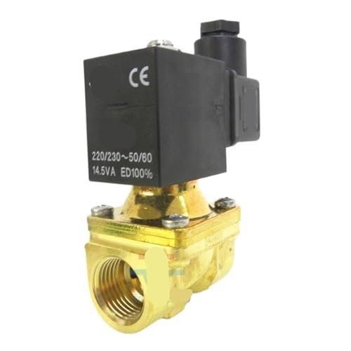 Électrovanne de régulation 1/2 commande pilote 21h8ke120 pour fluides et air comprimé
