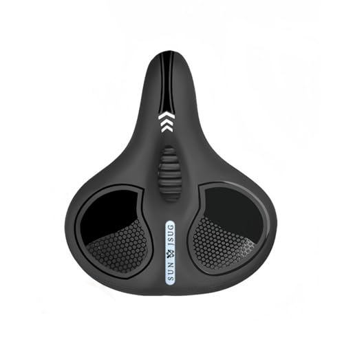 Cómodo asiento de bicicleta de gran tamaño suave transpirable con diseño ergonómico para de montaña