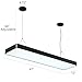 LED Billiard & Pool Table Light Hanging Light Over Pool Table for for 7'-8' Billiard Table,50W, Remote Control, Dimmable, Color Temperature Adjustable