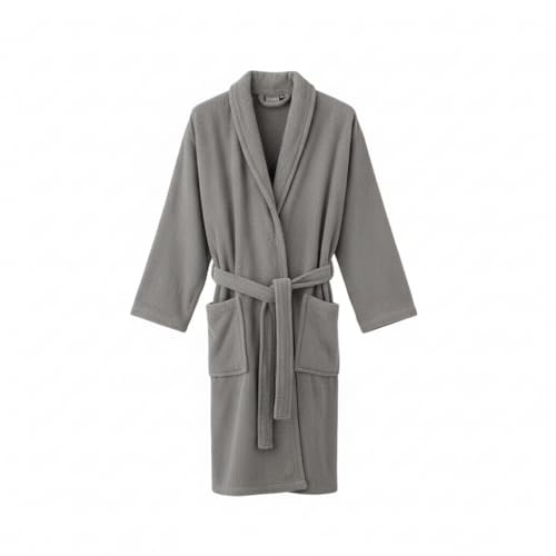 PADUANA | Albornoz Unisex 100% Algodón Egipcio 500 gr/m2 - Albornoz extra suave, maxima absorción, con lazo ajustable y bolsillos - Albornoz Hombre / Albornoz Mujer