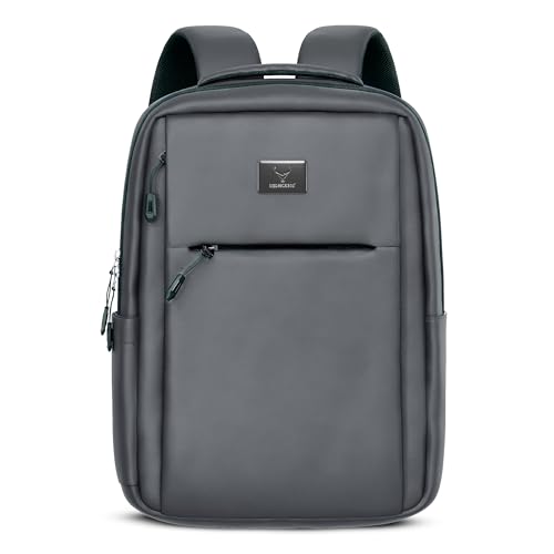 Image of REDHORNS 25L Waterproof 15.6-inch Laptop Backpack for Men and Women, Unisex Travel Laptop Bag /Office Bag /School Bag /College Bag /Business Bag with Multiple Compartments (Grey)