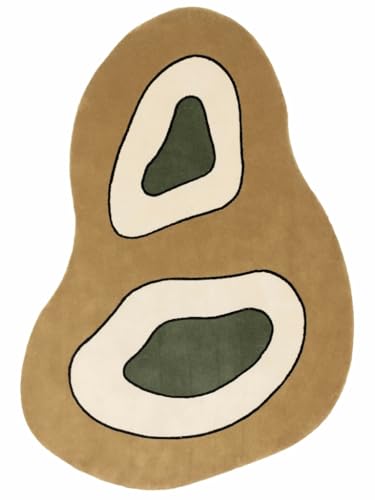 Lxdecao J Area Rug – 6′0″ × 9′0″ – top view