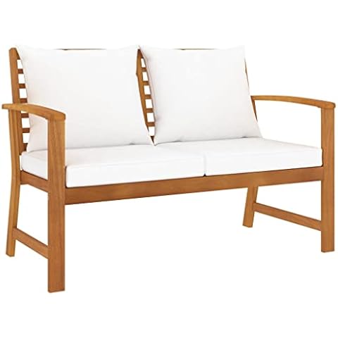 Banc de Jardin vidaXL en Acacia Cover