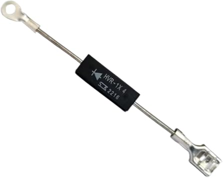 HVR-1X4 Microwave High Voltage Diode Rectifier fits for Whirlpool Kenmore GE Replaces T3509, A6202-3280, 6021W3B001U, HVR 1X4, HVR-1X, HVM12, T3512, 512TH Diode
