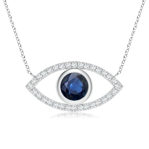 Angara Natural Blue Sapphire Pendant for...