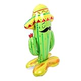 Cactus gonfiabile: ottimo sfondo fotografico o oggetto per fotografici con la e gli , palloncini in lamina cactus