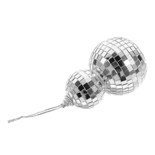 ORFOFE Bola de Espejos Reflectante Colgante para Fiestas, Bodas y Cumpleaños miniatura 1