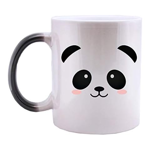 WEKITY Magische Kaffeetasse Farbwechsel lustige Tasse Cover