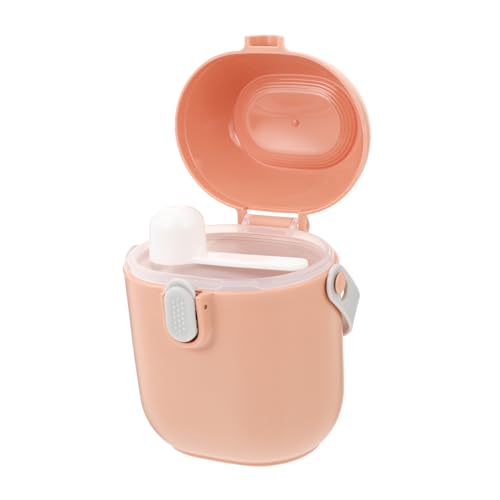LOLIPPYY ベビー用品 粉ミルクケース 密封保存ボックス スプーン付き 携帯用 粉ミルク装容器 衛生的 持ち運び便利 離乳食対応