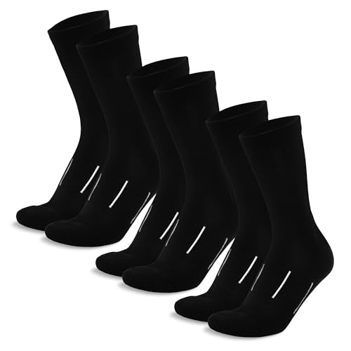 Image of Merino Wool Socks for Men and Women Hiking Merino Wool Boot Socks Thermal Warm Crew Style Work