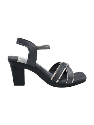 Image of Selfiee Cross Strap Block Heels Perfect for Every Occasion, Elegant Party Heel Sandals for Women & Girls