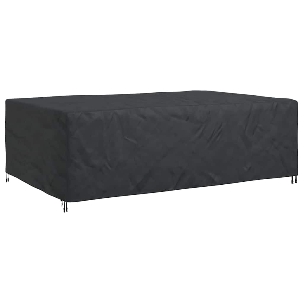 vidaXL Furniture Cover Plain Black 300 x 200 x 90 cm 420D, Garden and Terrace Cover, Modern, Waterproof Materials, Weather-Resistant Furniture Protection, Durable Outdoor Shield — image 1