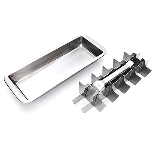 Bandeja para Hielo de Acero Inoxidable 2 en 1 miniatura 6