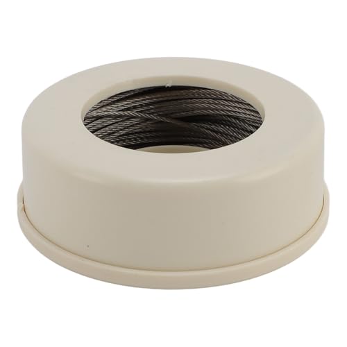 Stainless Steel Cable Saw Outdoor Emergency Survival Pocket Metal Wire Saw for Camping Hiking Hunting with Bone and Rubber Cut Suitable for Wood Plastic