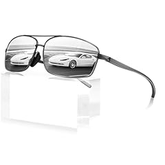 Gunmetal Frame Mirrored Silver Lens