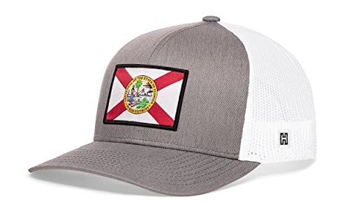 Image of HAKA State Flag Series Trucker Hat for Men & Women, Adjustable Baseball Hat, Golf Hat Snapback