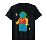 Photo Gallery master builder astronauta brick builders graphic blocks giocattoli maglietta Photo Gallery master builder astronauta brick builders graphic blocks giocattoli maglietta