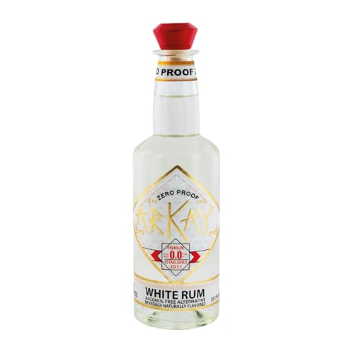 ARKAY | White Rum Zero Proof | Premium Alcohol-Free Alternative | 33.3 fl oz (1L) | Zero Calories & Sugar