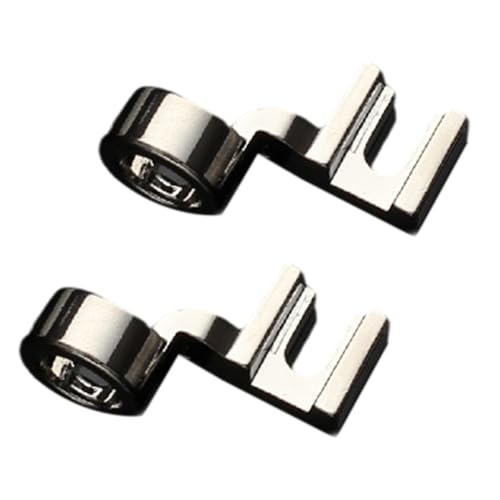 UNTERING Prensatelas multiusos para bordar, con puntera abierta, para coser, vástago alto, bajo, corto, herramienta de costura, 2 unidades