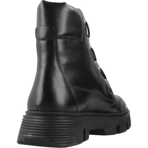 Geox Girls' D Vilde Ankle Boot, black, 7 Big Kid3