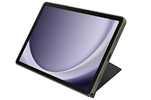 Samsung Book Cover EF-BX210 für das Galaxy Tab A9, Tablet Cover, Tablet-Hülle, schlankes, leichtes Design, stilvoller Schutz, zwei praktische Aufstellmöglichkeiten, Black