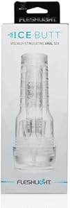 Fleshlight Ice Butt Crystal - Masturbador Masculino - Experiencia Real - Superskin - Fácil de Limpiar