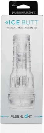 Fleshlight Ice Butt Crystal - Masturbador Masculino - Experiencia Real - Superskin - Fácil de Limpiar