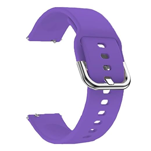 EGSDSE Pulseiras de relógio de silicone macio de 22 mm para Xiaomi Haylou Solar ls05 pulseira de relógio inteligente original (cor: roxo, tamanho: para solar LS05)