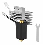 Upgrade Keramik Hotend für Elegoo Centauri Carbon Ceramic Hotend Druckkopf Extruder Hot End mit 0,4 mm gehärtetem Stahl-Düse Kühlkörper Heizelement für Elegoo Centauri Carbon 3D Drucker