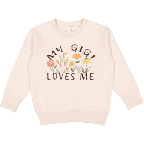 inktastic My Gigi Loves Me Toddler Sweatshirt 7 Natural Heather 452fc