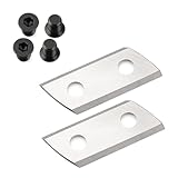 EWORK Electric Wood Chipper Shredder Replacement Blades 2 Pack for EK-DT8401