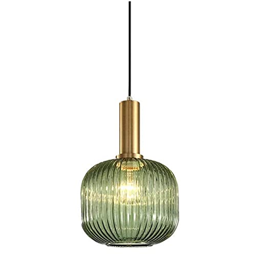 Chandelier de vidrio creativo E27 para iluminar tu comedor moderno con estilo nórdico 2