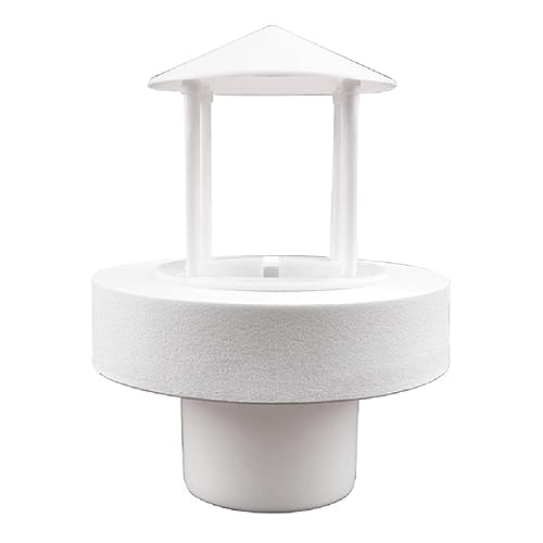 GRONGU Distributeur Brumisateur Flottant Générateurs D'humidificateur À Ultrasonsnébuliseur Fontaine d'eau Brumisateur pour Mini Bassin Piscine Réservoirs Poissons Pare-éclaboussures d'eau Les