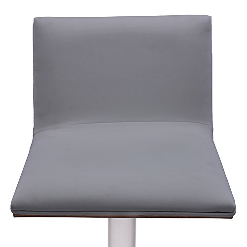 Armen Living Grey Crystal Barstool - Image 2