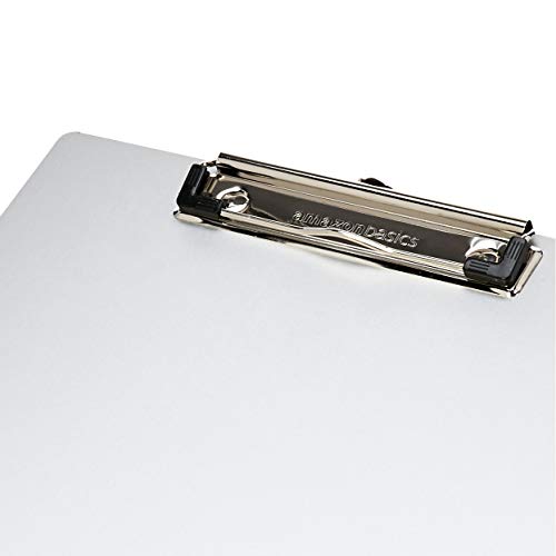 Amazon Basics Aluminum Office Clipboard, Letter Size, Pack Of 2 #TOP3