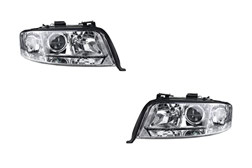 Johns, Scheinwerfer Satz passend für Audi A6 Scheinwerfer (4B) 08/01-01/05 H7/H7 Set links & rechts