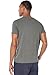 Nautica Men's Solid Crew Neck Short-Sleeve Pocket T-Shirt, Charcoal Heather (Light), Medium