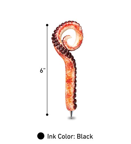 Planet Pens Octopus Tentacle Novelty Pen - Fun And Unique Kids And Adults Ballpoint Pen, Colorful Sea Life Writing Pen Instrument For School & Office Desk #TOP1