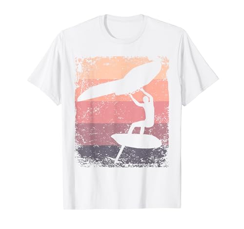 Wing Foil Wingsurfing retrò da uomo Foil Wing Maglietta