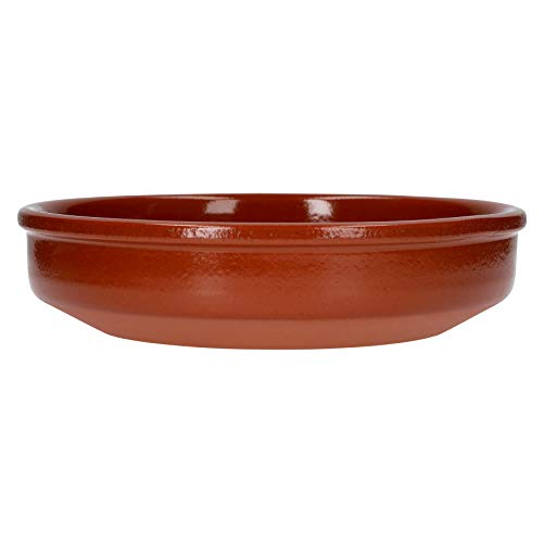 MamboCat Cazuela Schale Tonware I 6er Set I Ø 20 cm I Größe L I Mediterran I Glasiert I Unikat Handarbeit I Antike/Vintage I Mittelalter I Wikinger - 2