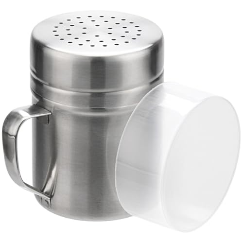 Baokuan Salero Y Pimentero De Acero Inoxidable con Tapa Y, Dragado, Especias, Condimentos, Palomitas De Maíz, Salero, Azúcar En Polvo, Harina para Cocinar, Hornear En Cocina